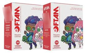 Oclusor Protetor Tampão Ocular Infantil Oftam Colorido C/ 40