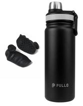 Octo Maxgrip Fiber Preto + Garrafa Térmica Pullo Jack 650ML Preto