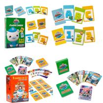Octonauts Kids Card Games & Alfabeto Números Flash Cards Set - Mighty Mojo