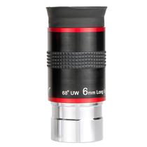 Ocular telescópica SVBONY 68 graus, ângulo ultra amplo, 6 mm Ocular telescópica SVBONY 68 graus, ângulo ultra amplo, 6 mm