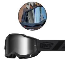 Óculos 100% Accuri 2 Lente Espelhada Para Motocross Off Road