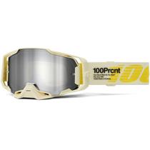 Óculos 100% ARMEGA Mirror Gold Lens para motocross