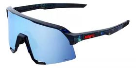 OCULOS 100% S3 BLACK HOLOGRAPHIC HiPER BLUE MULTLAYER