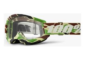Óculos 100% Strata 2 2021 Motocross Trilha Enduro Do War Cam