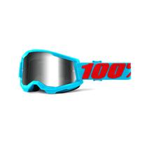 Óculos 100% Strata 2 Lente Espelhado Trilha Motocross