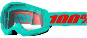 Óculos 100% Strata 2 Maupiti Transparente Motocross Off Road