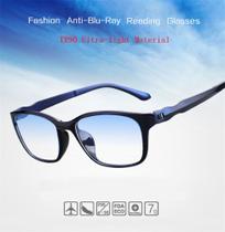 Óculos +1,50 gráu luz azul presbiopia óculos antifadiga computador óculos unisex-FD01 - Shipcom Brasil