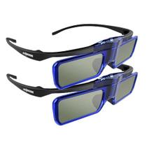 Óculos 3D Evolv 3 Dimensions RetroDepth LT Lightweight, pacote com 2
