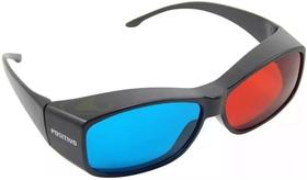Óculos 3d ótima qualidade original positivo para ver filmes tv cinema computador gibi ultra resistente red cyan novo