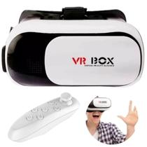 Óculos 3D Realidade Virtual Celular VR Box Jogos e Filmes