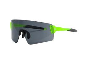 Óculos Absolute Prime Ex Verde Neon Lente Fumê Bike Esportes