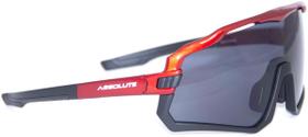 Oculos Absolute Wild Vermelho/preto C/lente Fume