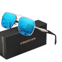 Óculos Adequados kingseven quadrados Elegantes Masculino