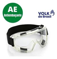 Óculos Ampla Visão Vvision Incolor Antirrisco Antiembaçante