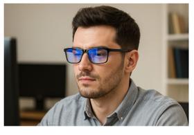 Óculos Anti Reflexo Com Proteção Filtro Anti Luz Azul