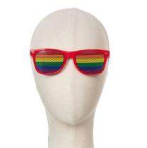 Óculos Arco-Iris Impresso para adereços engraçados. orgulho gay + Pulseira