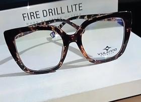 Óculos Armação Acetato feminino para Grau vulkanno
