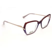 Óculos Armação Ana Hickmann AH60038 C01 Gatinho Vinho