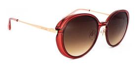 Óculos Armação Atitude Attach Jackie 05a Dourado Clip On Óculos Armação Atitude Attach Jackie 05a Dourado Clip On