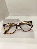 Óculos armação Bulget 6397N G21 demi/marrom acetato
