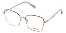 Óculos Armação Carmim Crm41314 C3 Feminino Cinza Dourado