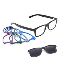Oculos Armação Crianças Com Frentes Coloridas Smart 939 Kit2