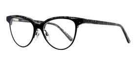 Óculos Armação Evoke Influence 2 E01 Preto Mesclado Feminino Óculos Armação Evoke Influence 2 E01 Preto Mesclado Feminino