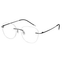 Óculos Armação Grau Feminino Balgriff Sem Aro Redondo 685