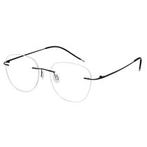 Óculos Armação Grau Masculino Balgriff Sem Aro Redondo 685