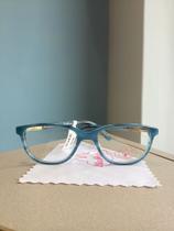 Óculos armação infantil Lilica Ripilica modelo 149 na cor azul e rosa
