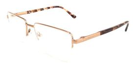 Óculos Armação Kind Masculino Premium Dourado Mj2286c4