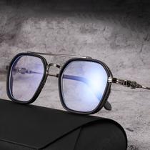 Óculos Armação Masculina Leitura Sem Grau Quadrado Grande Oversized Preto Uso Estético - OMG