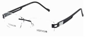 Óculos Armação Receituário Para Grau Titanium Balgriff Sem Aro Marca Vertygo - EVT013
