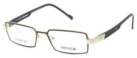 Óculos Armação Receituário Para Grau Titanium Marca Vertygo - EVT007