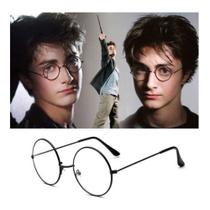 Óculos Armação Redonda Harry Potter Com Lente