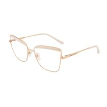 Óculos Armação Sabrina SS175 C2 Feminino Gatinho Dourado