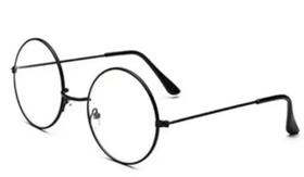 Óculos Armação sem Grau Round Redondo unissex