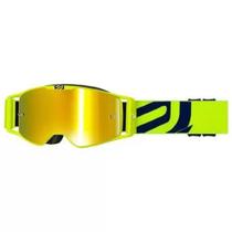Oculos asw motocross trilha a3 giant amarelo fluo azul 2021