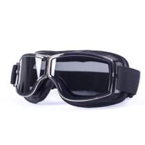Óculos Aviador Motociclista Retrô Capacete Aberto Old School