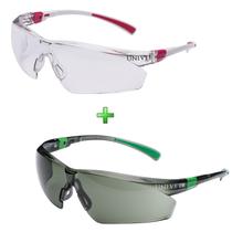 Óculos Bike Esportivo Lentes Escuras + Feminino Transparente Óculos Bike Esportivo Lentes Escuras + Feminino Transparente
