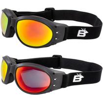 Óculos Birdz Eyewear Eagle Padded Sports & Riding x2 pretos Óculos Birdz Eyewear Eagle Padded Sports & Riding x2 pretos