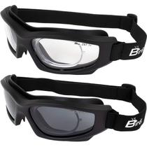 Óculos Birdz Eyewear Flyer Sports Skydiving, 2 pares com Rx Óculos Birdz Eyewear Flyer Sports Skydiving, 2 pares com Rx