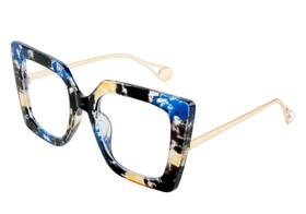 Óculos bloqueadores de luz azul FEISEDY Oversized Square B2639