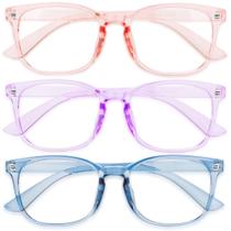 Óculos bloqueadores de luz azul Gaoye Stylish TR90 Frames, pacote com 3