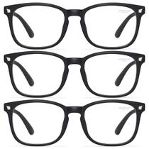Óculos bloqueadores de luz azul Gaoye Stylish TR90 Frames, pacote com 3