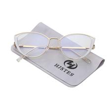 Óculos bloqueadores de luz azul HJSTES Cat Eye Metal Frame Óculos bloqueadores de luz azul HJSTES Cat Eye Metal Frame