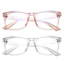 Óculos bloqueadores de luz azul Hycredi Kids Clear Pink+Clear Óculos bloqueadores de luz azul Hycredi Kids Clear Pink+Clear