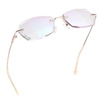 Óculos bloqueadores de luz azul LifeArt Rimless Tinted Lens Óculos bloqueadores de luz azul LifeArt Rimless Tinted Lens