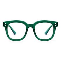 Óculos bloqueadores de luz azul Madison Avenue Oversized Green