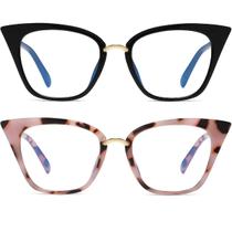 Óculos bloqueadores de luz azul MORESHINE Cute Cateye para mulheres Óculos bloqueadores de luz azul MORESHINE Cute Cateye para mulheres
